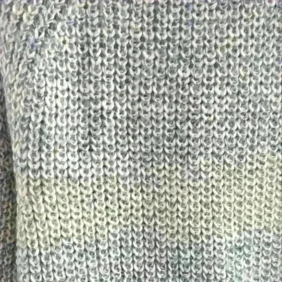 🌴2/$25🌴A.N.A | Women's Amzon Teal Combo Knitted Long Sleeved Sweater - Picture 2 of 3